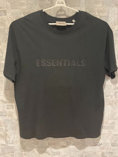 FEAR OF GOD ESSENTIALS Short Sleeve Tee "Black/Stretch Limo"