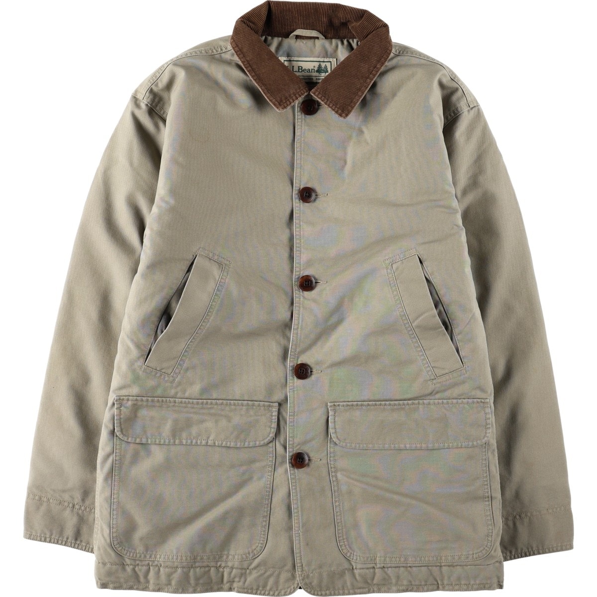 古着 90~00年代 エルエルビーン L.L.Bean 中綿入り ハンティングジャケット メンズS相当 ヴィンテージ/eaa675110