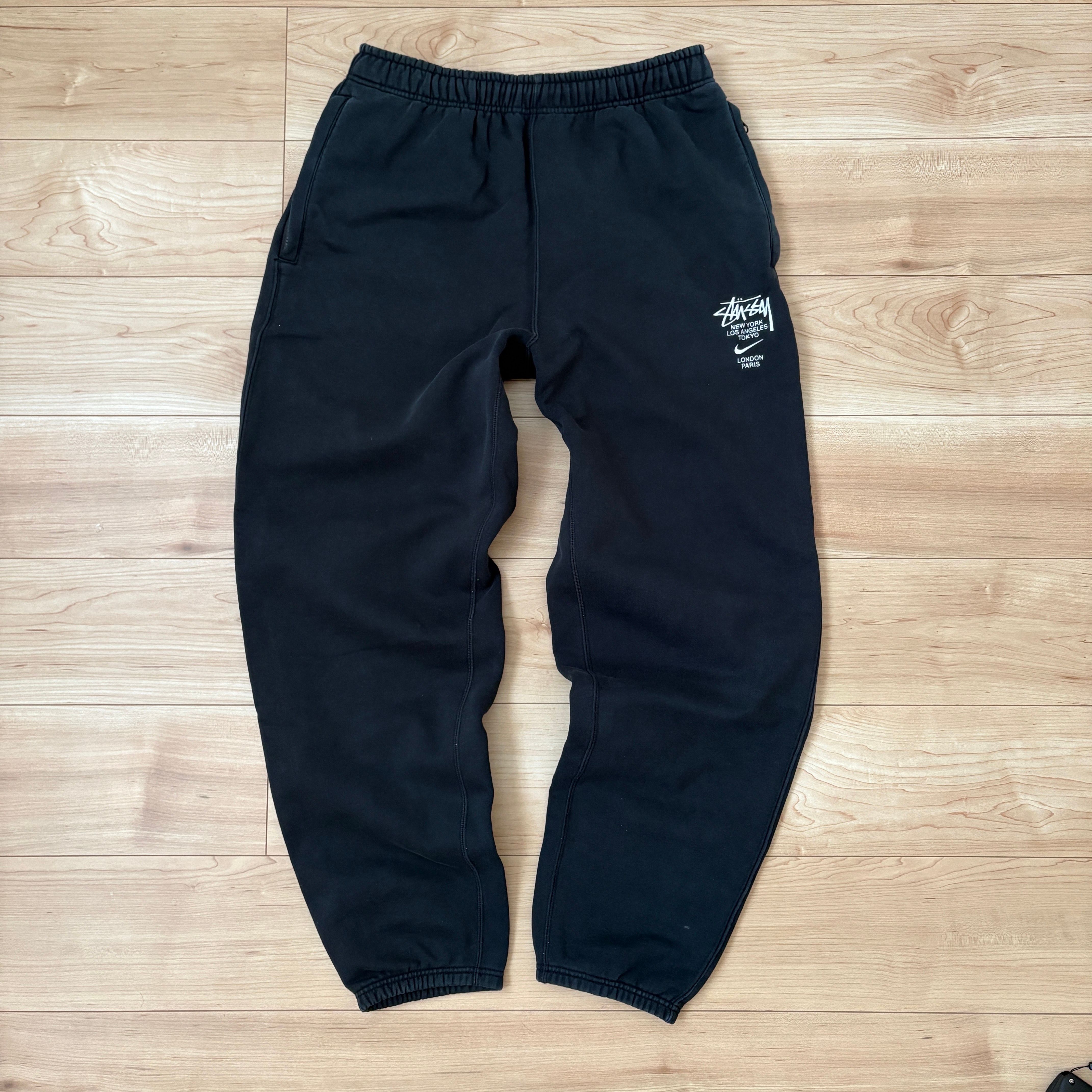 Nike x Stussy International Sweatpants (US Size) "Black" DC4227-010