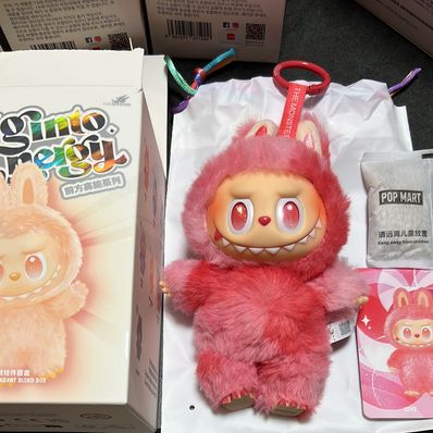 POP MART THE MONSTERS (LABUBU) Big into Energy Series Plush Pendant LOVE