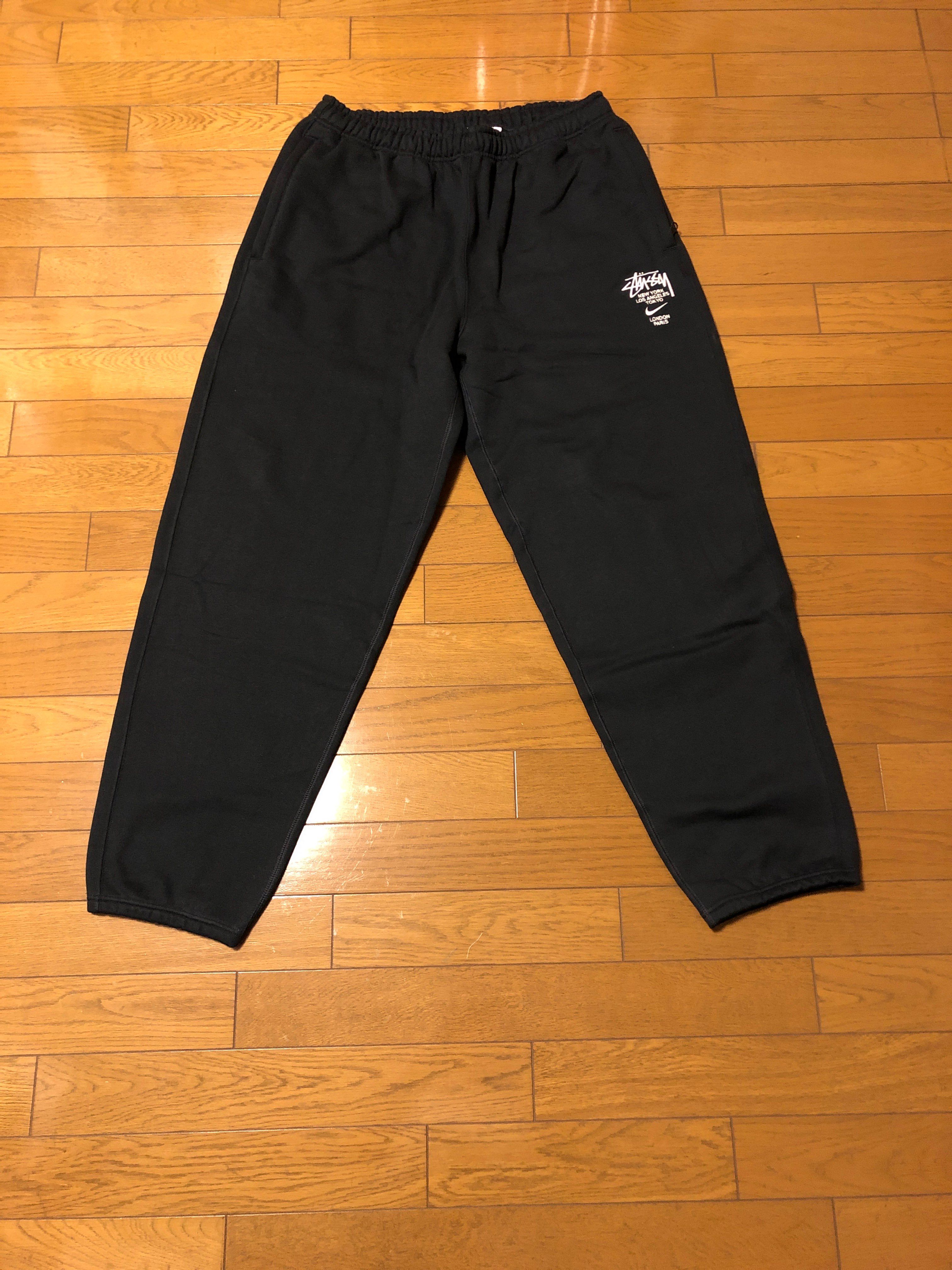 Nike x Stussy International Sweatpants (US Size) "Black" DC4227-010