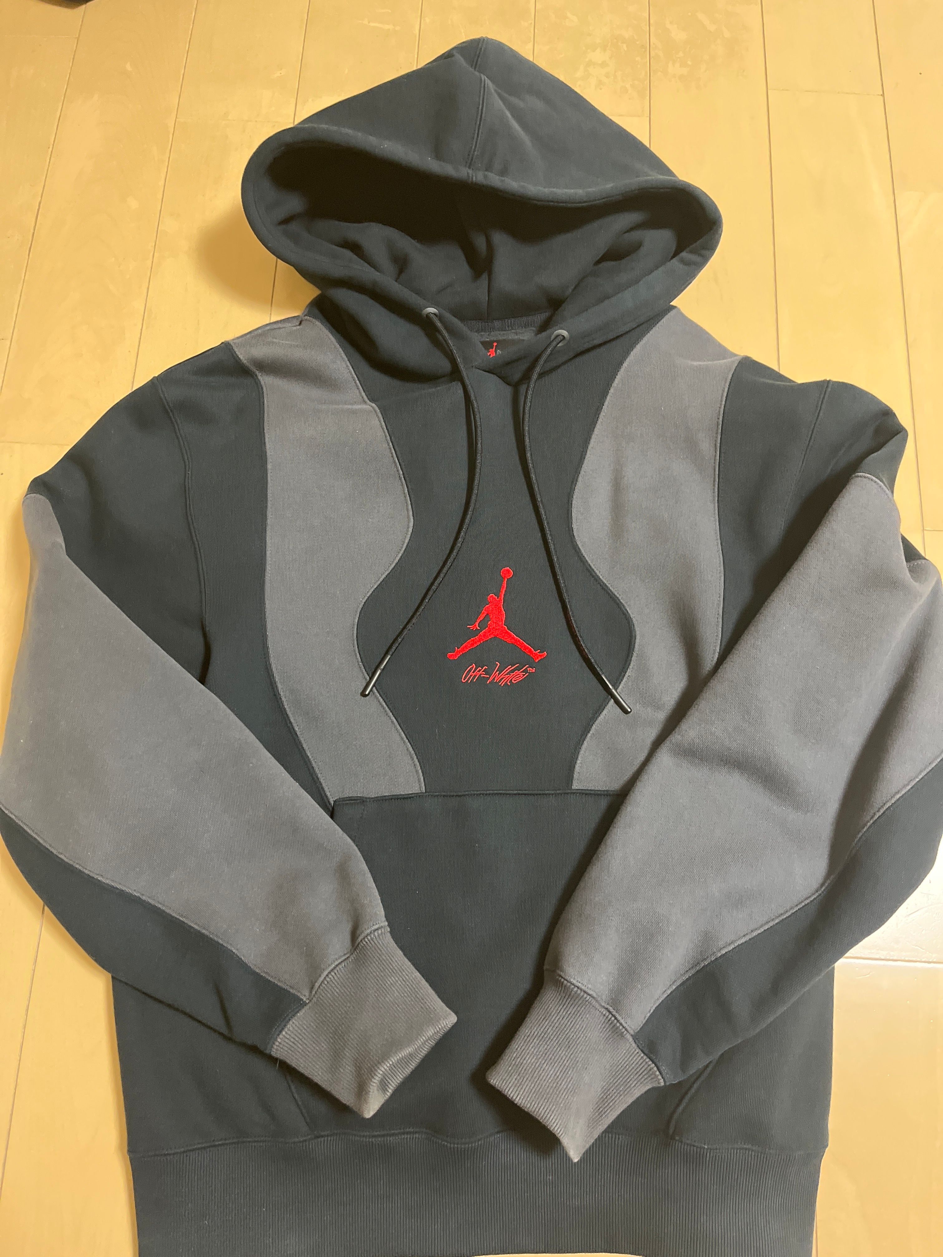 OFF-WHITE / Jordan Hoodie "Black"