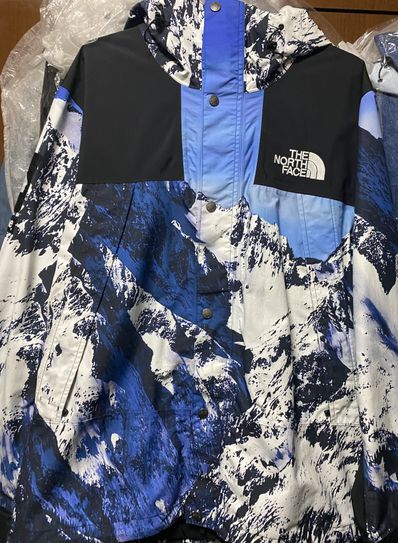 Supreme x The North Face Mountain Parka "Blue"