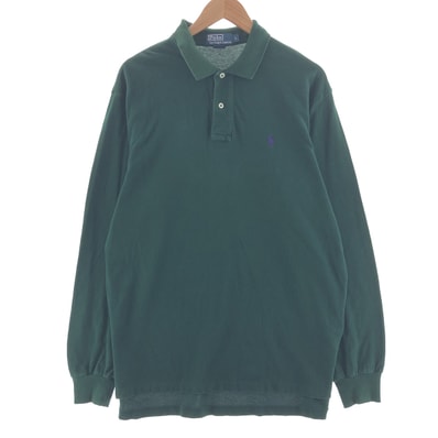 古着 ラルフローレン Ralph Lauren POLO by Ralph Lauren 長袖 ポロシャツ メンズL相当/taa002499
