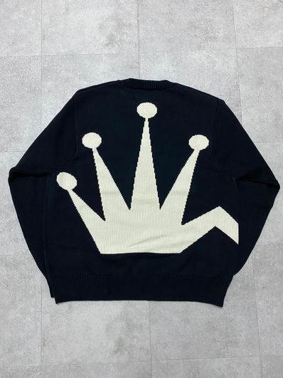 Stussy Bent Crown Sweater "Black"