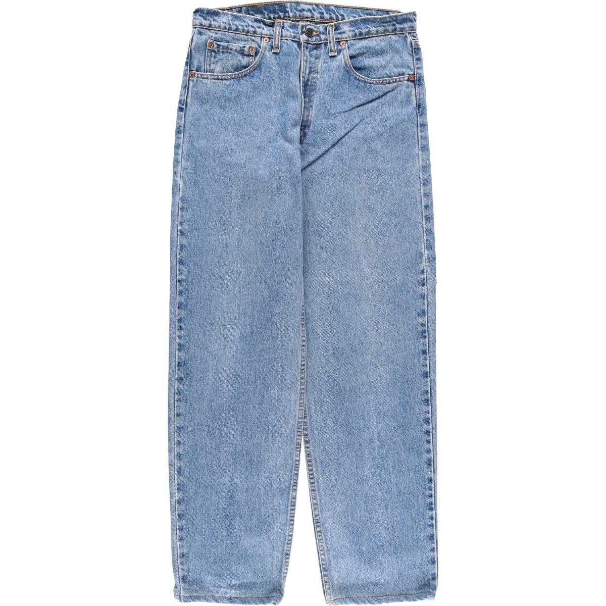 古着 90~00年代 リーバイス Levi's 50555-4891 RELAXED FIT STRAIGHT LEG テーパードデニムパンツ カナダ製 メンズw32相当 ヴィンテージ/eaa480498