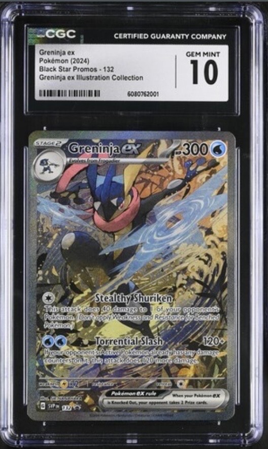 ゲッコウガex P [SVP EN 132]【英語版】(スカーレット&バイオレット「シュラウデッドフェイブル ゲッコウガex スペシャルイラストレーション コレクション」)