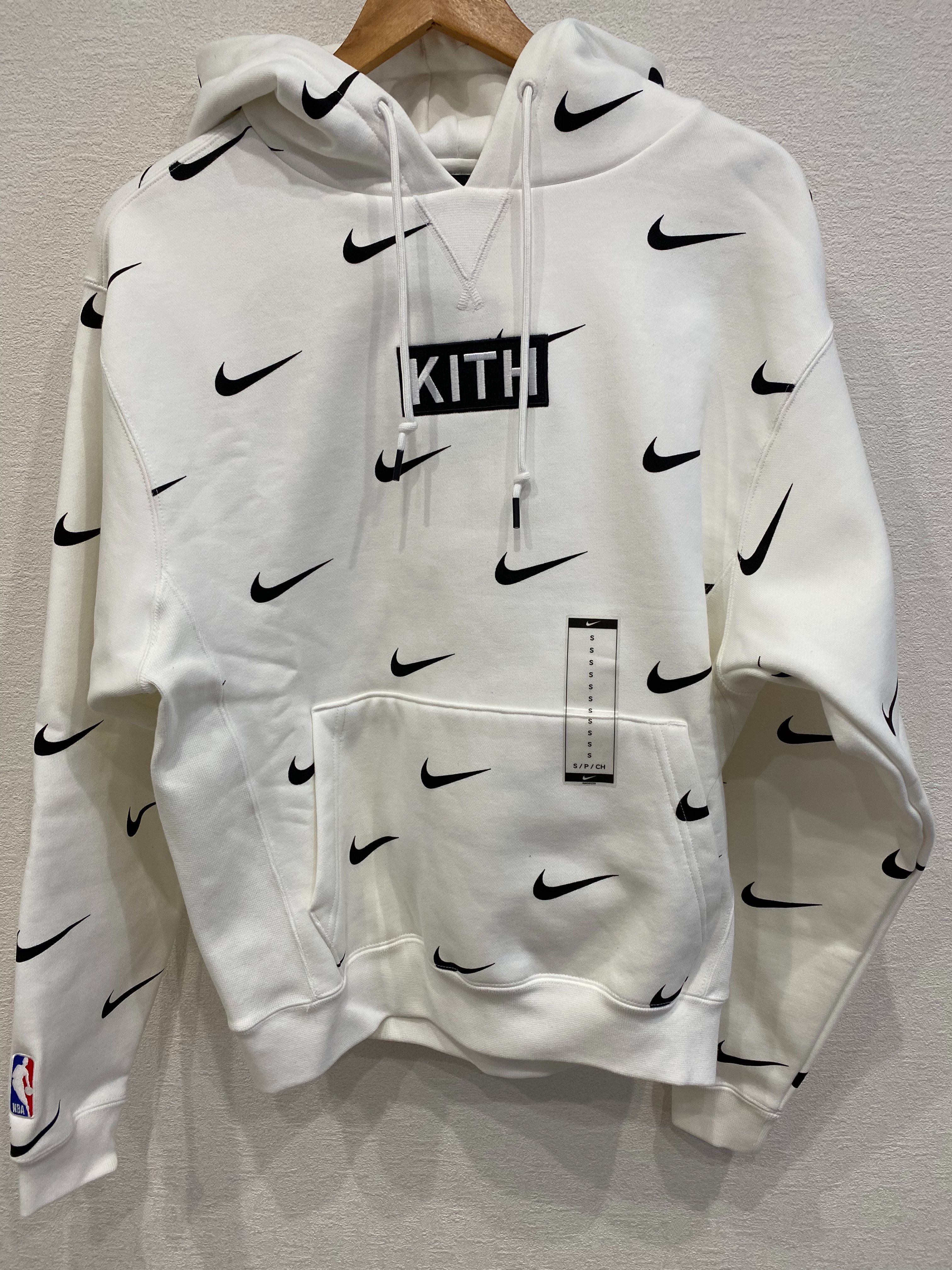 KITH Nike for New York Knicks AOP Hoodie "White"
