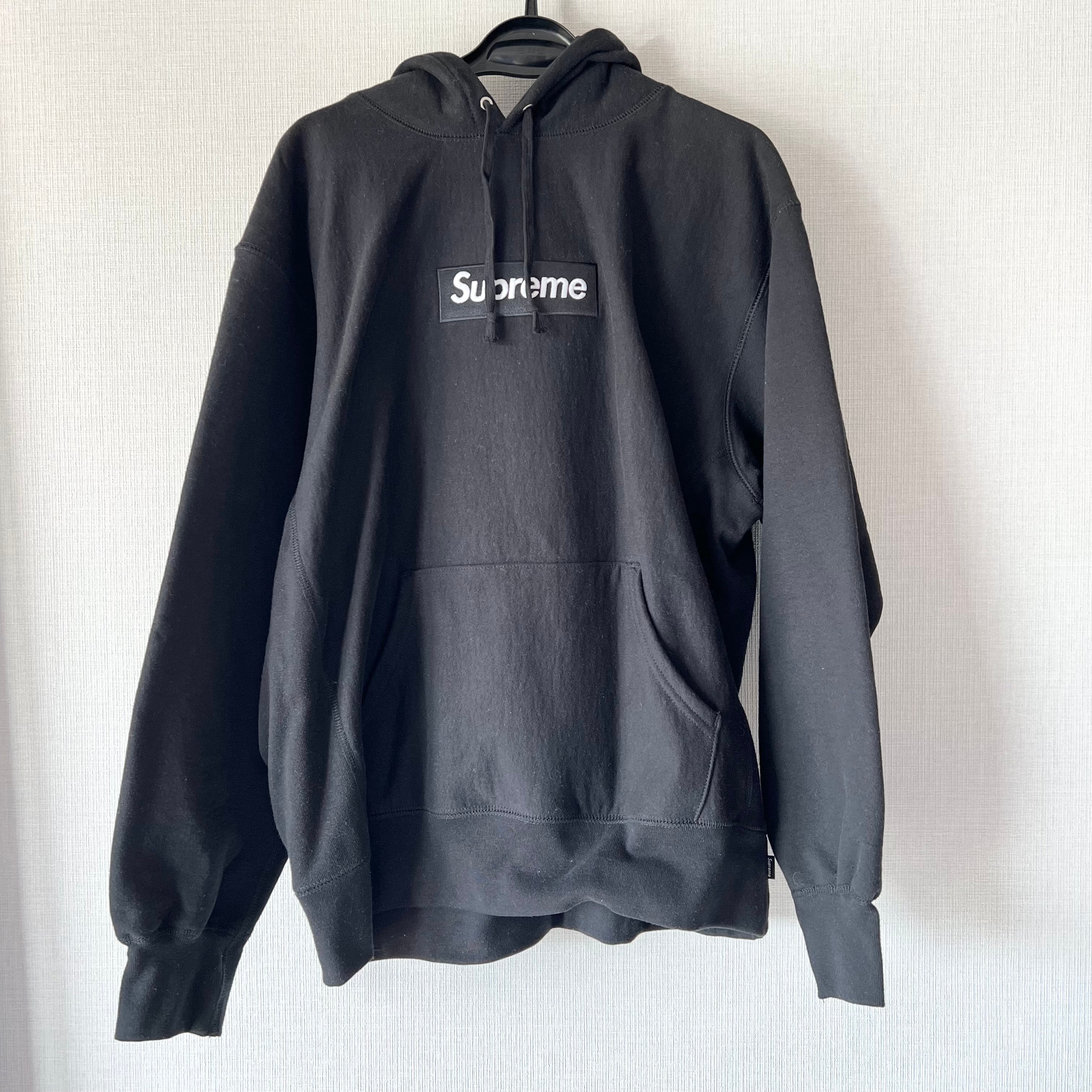 Supreme Box Logo Hooded Sweatshirt "Black" (21FW)