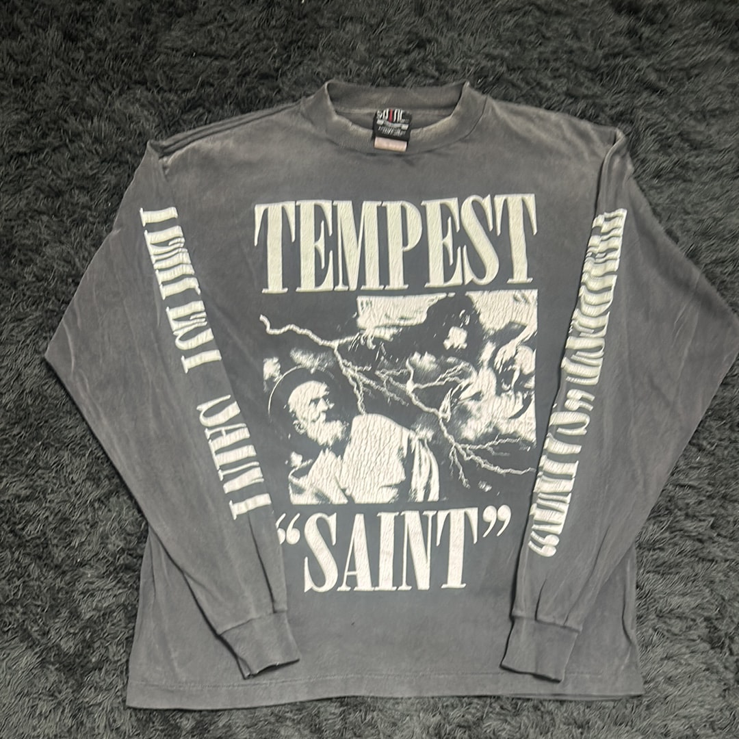 SAINT Mxxxxxx LS Tee_Tempest "Black"