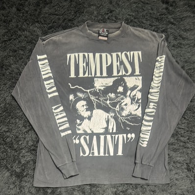 SAINT Mxxxxxx LS Tee_Tempest "Black"