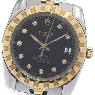 チュードル クラシックデイト 21013 メンズ 【中古】