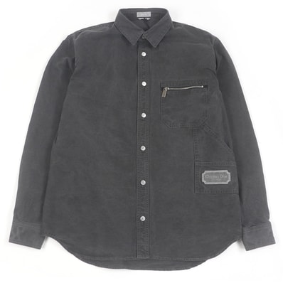 未使用品 ディオール オム
長袖シャツ グレー メンズ 39 383D587AY520