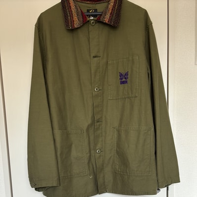 UNION x NEEDLES D.N. Coverall Jacket "Olive"