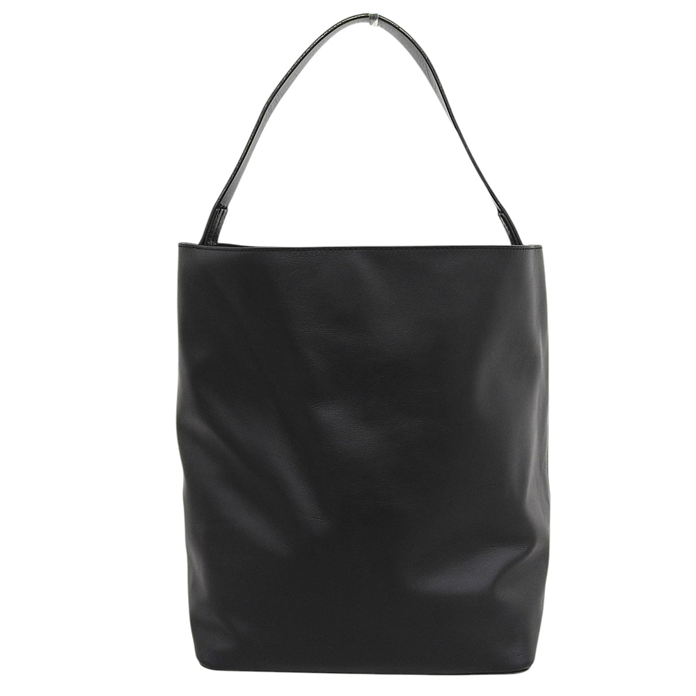オーラリー 美品 LEATHER TOTE BAG MADE BY AETA トートバッグ レディース 黒 ブラック A26SB08AE