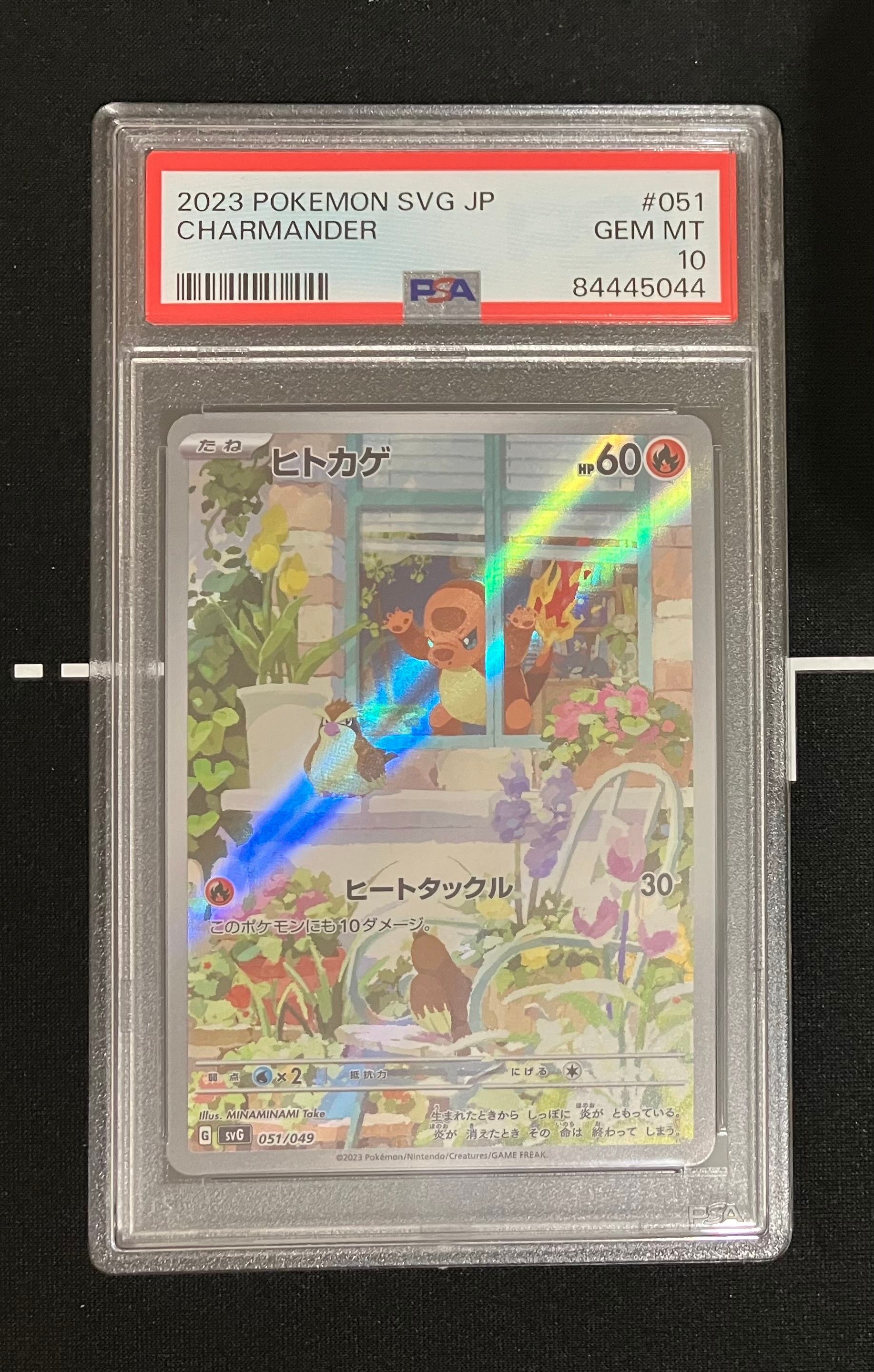 ヒトカゲ :フルイラスト [SVG 051/049](スペシャルデッキセットex「フシギバナ・リザードン・カメックス」)