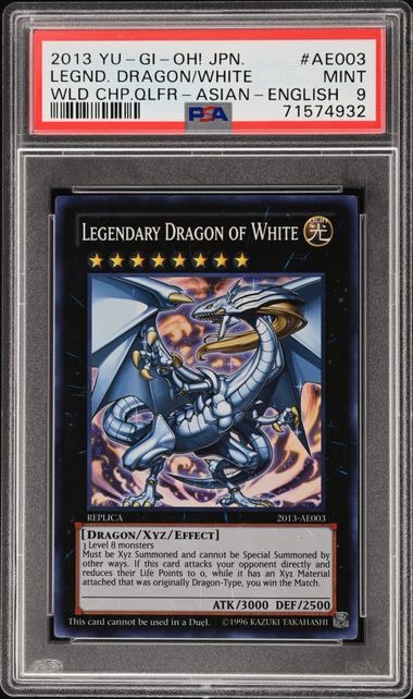 PSA9】伝説の白き龍 SR [2013-AE003](World Championship Series 2013