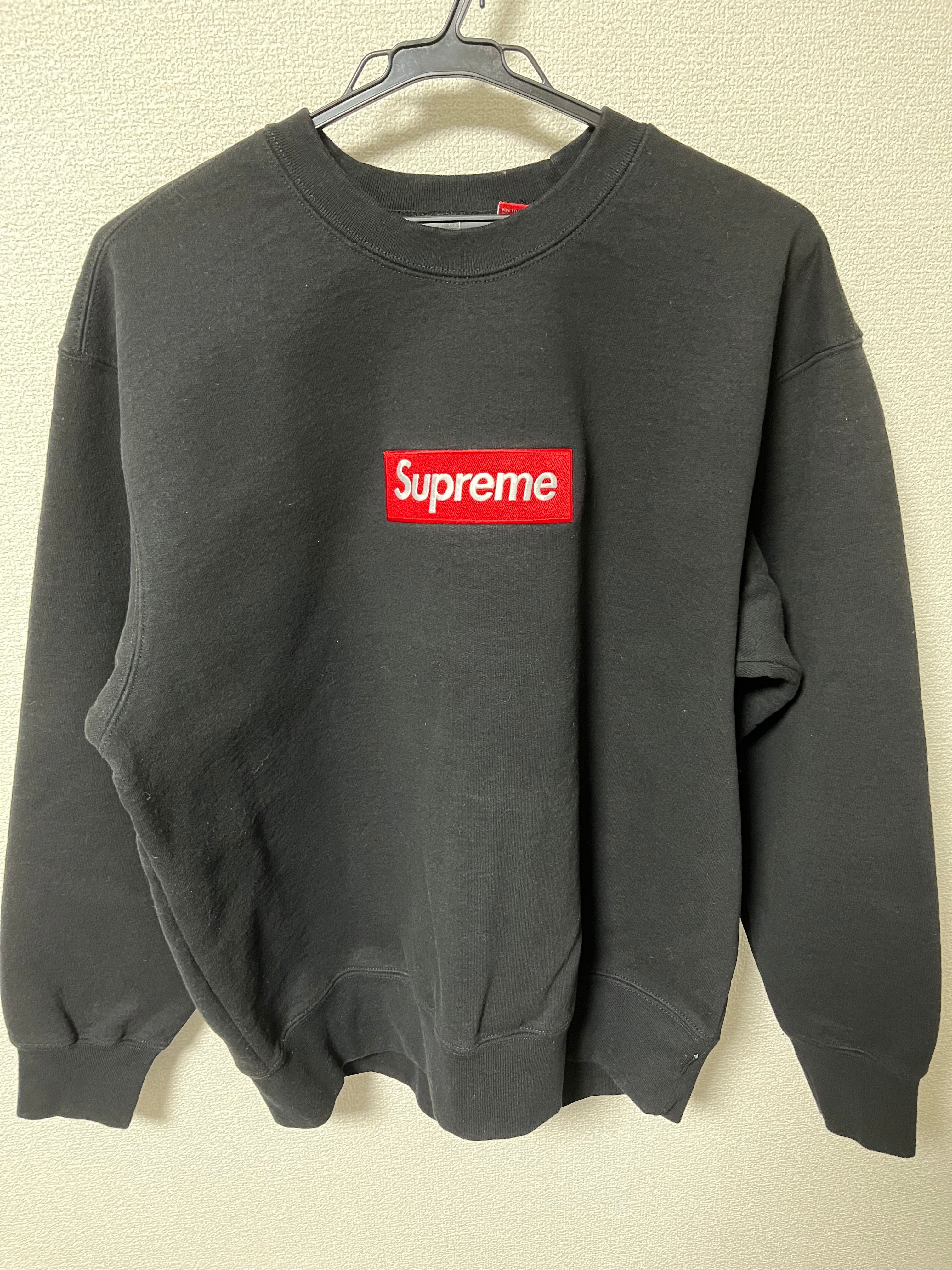 Supreme Box Logo Crewneck "Black" (22FW)