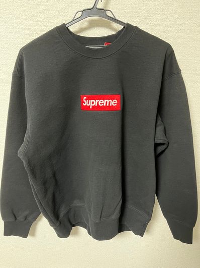 Supreme Box Logo Crewneck "Black" (22FW)
