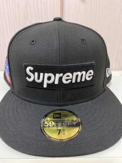 Supreme World Famous Box Logo New Era® "Black"