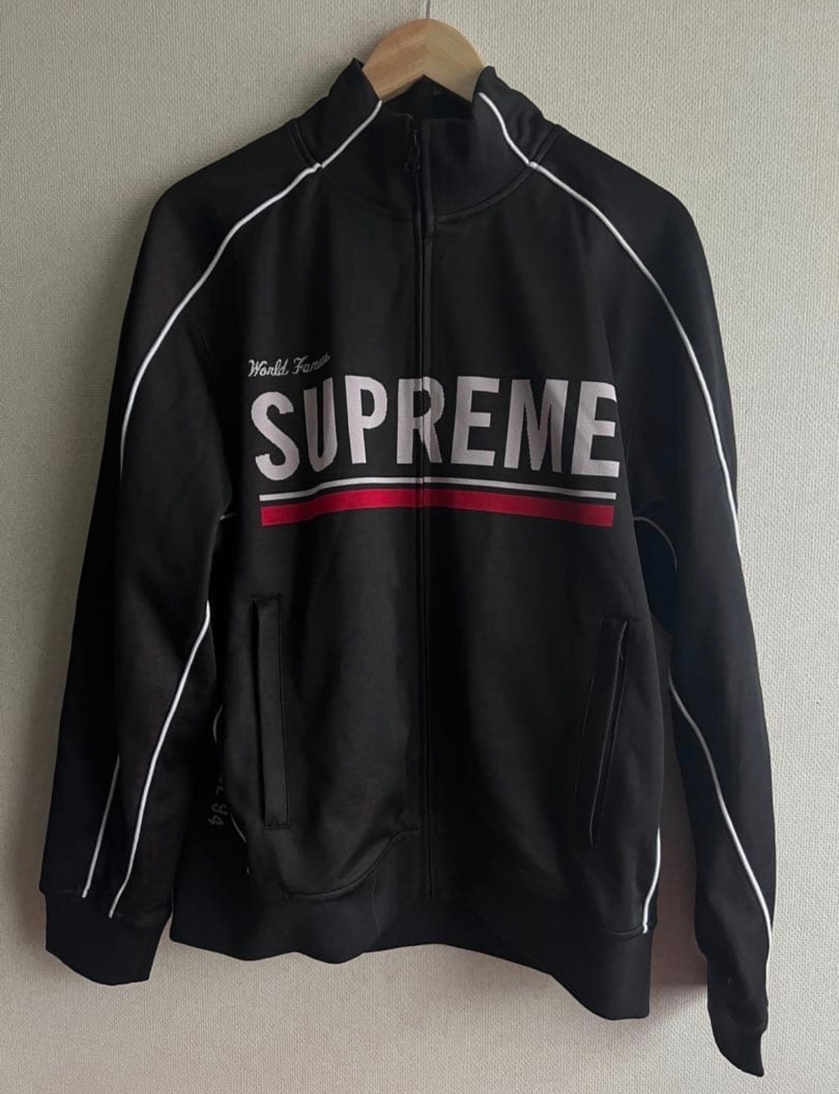 Supreme x Umbro Leather Track Jacket 