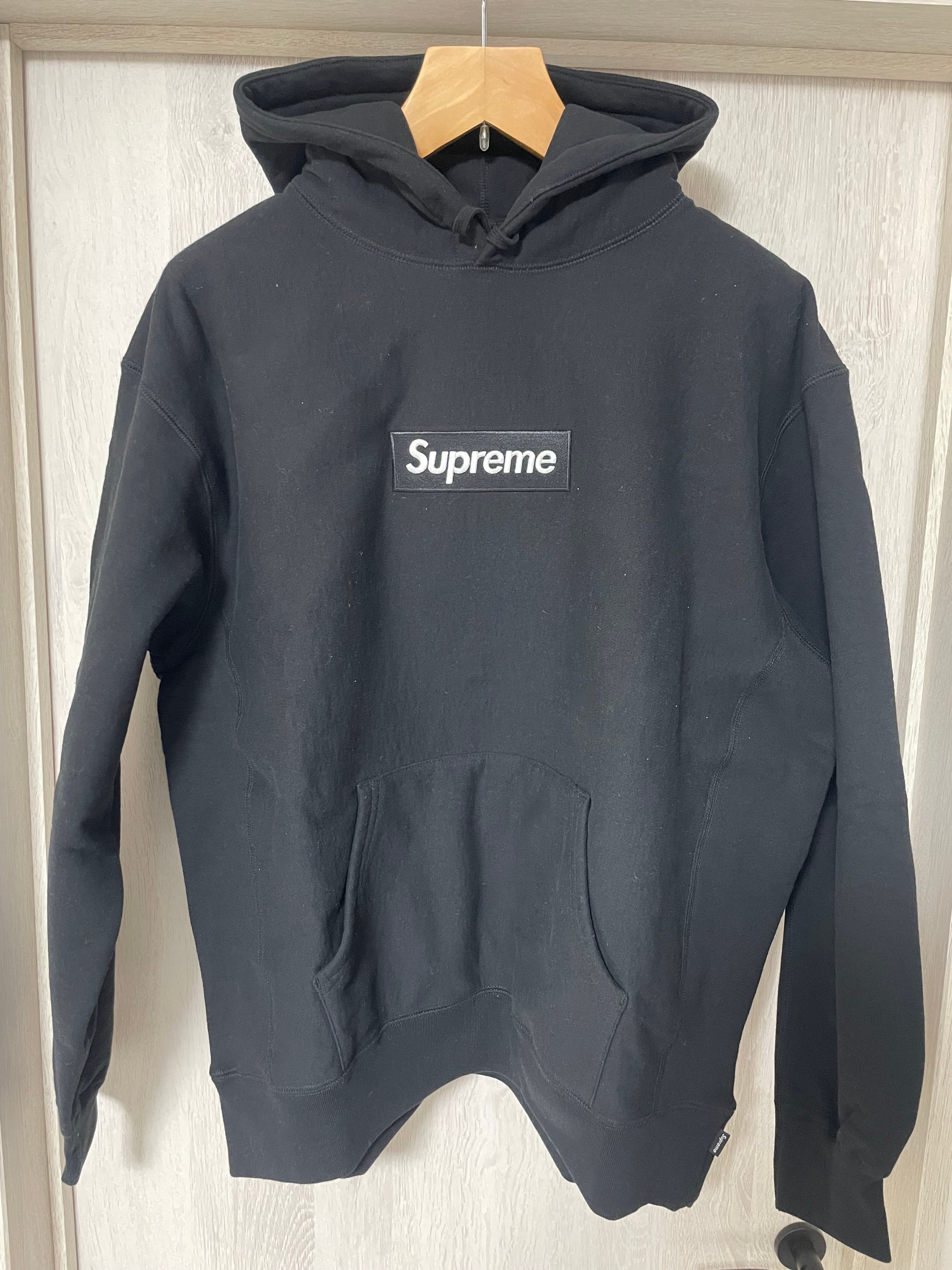 Supreme Box Logo Hooded Sweatshirt "Black" (21FW)