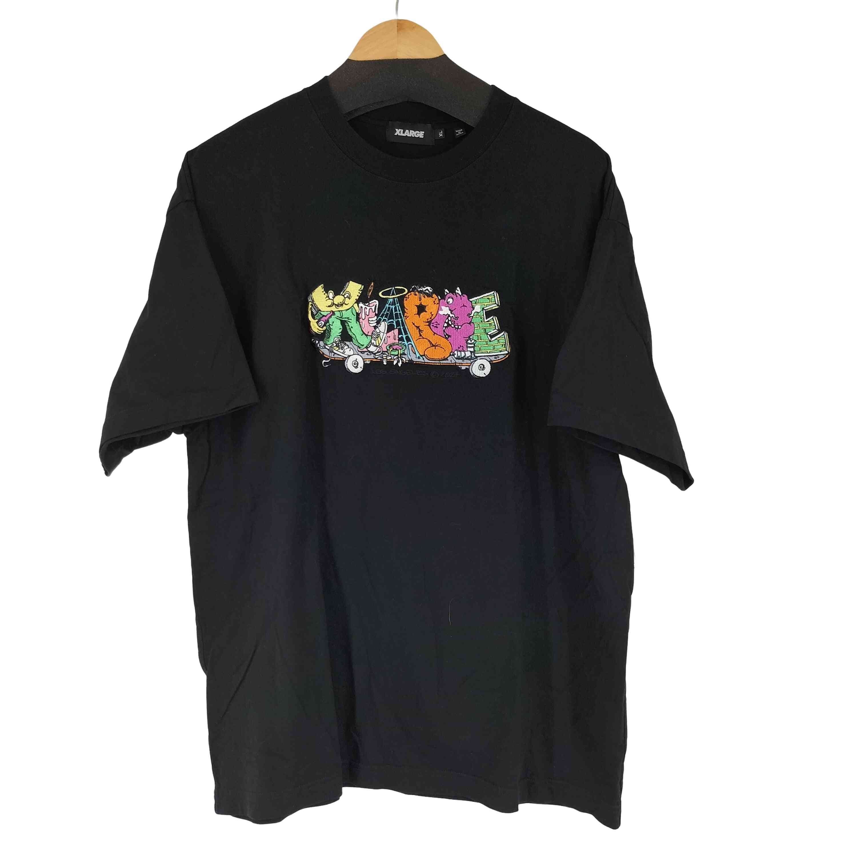 HANGOUT S/S TEE BLACK【1143847336778】