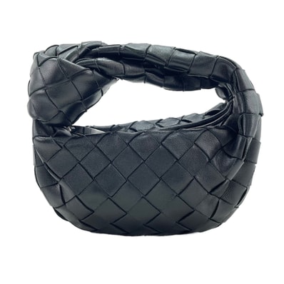 ボッテガヴェネタ BOTTEGAVENETA レザー ミニジョディ イントレチャート ハンドバッグ【中古】