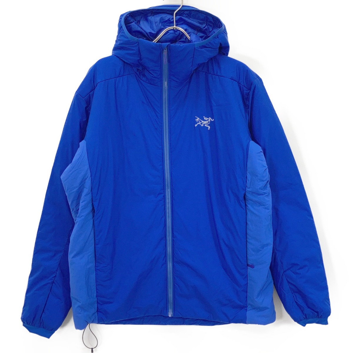 アークテリクス ブルー ATOM SV HOODY ナイロンジャケット L