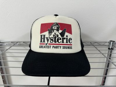 HYSTERIC GLAMOUR Guitar Girl Mesh Cap "Black" 02233QH05