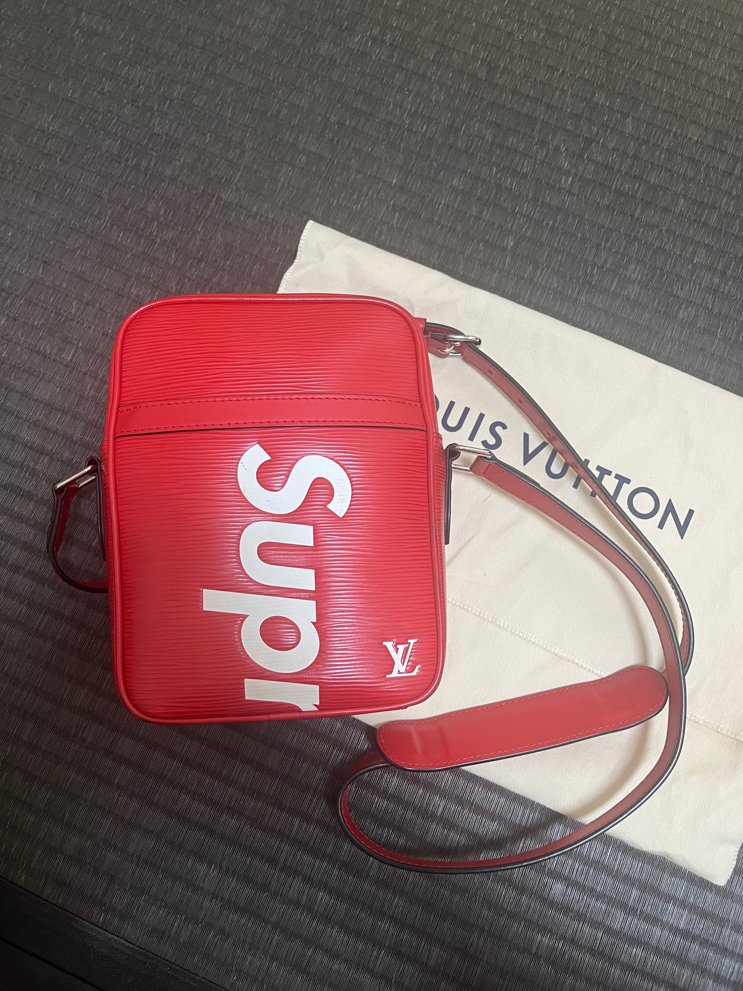 Louis Vuitton x Supreme Danube PM "Red"