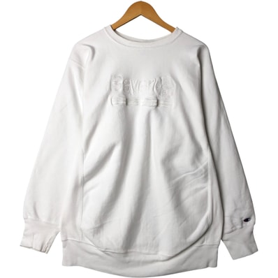 古着 90年代 チャンピオン Champion REVERSE WEAVE リバースウィーブ 刺繍タグ BAYER バイエル アドバタイジング スウェットシャツ トレーナー USA製 メンズXXL相当 ヴィンテージ/eaa571110