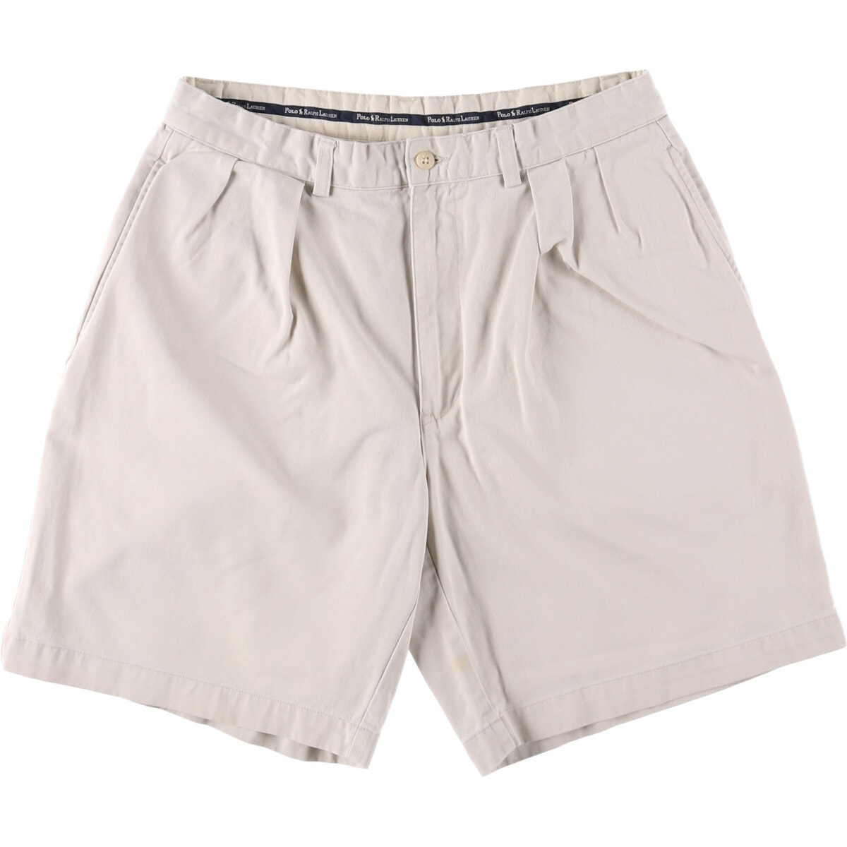古着 ラルフローレン Ralph Lauren POLO RALPH LAUREN ツータック チノショーツ ショートパンツ メンズw32相当/eaa553358