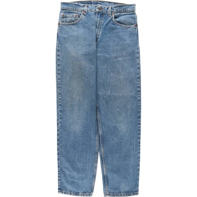 古着 90年代 リーバイス Levi's 550 RELAXED FIT TAPERED LEG テーパードデニムパンツ USA製 メンズw31相当 ヴィンテージ/eaa649106