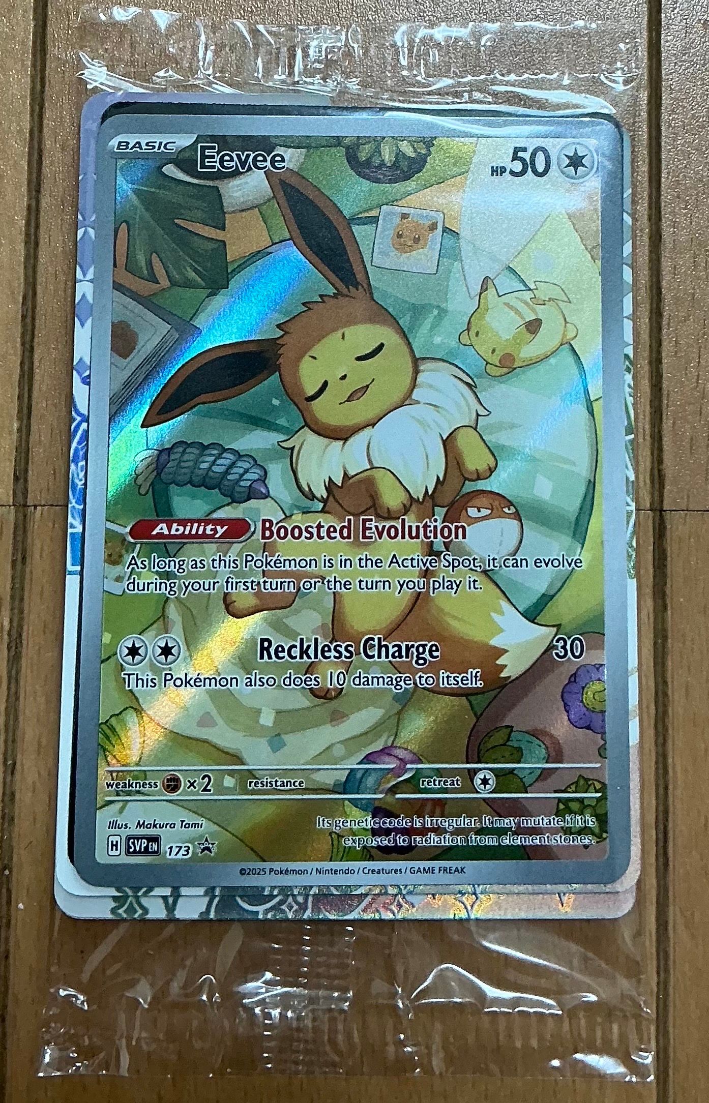 イーブイ P [SVP EN 173]【英語版】(スカーレット&バイオレット「プリズマティックエボリューションズ エリートトレーナボックス」)