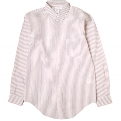 COMME des GARCONS SHIRT コムデギャルソンシャツ フランス製 FOREVER VERY NARROW STRIPE SHIRT フォーエバー ベリーナローストライプシャツ CDGS4PS X(XL) ピンク 長袖 トップス mm9815