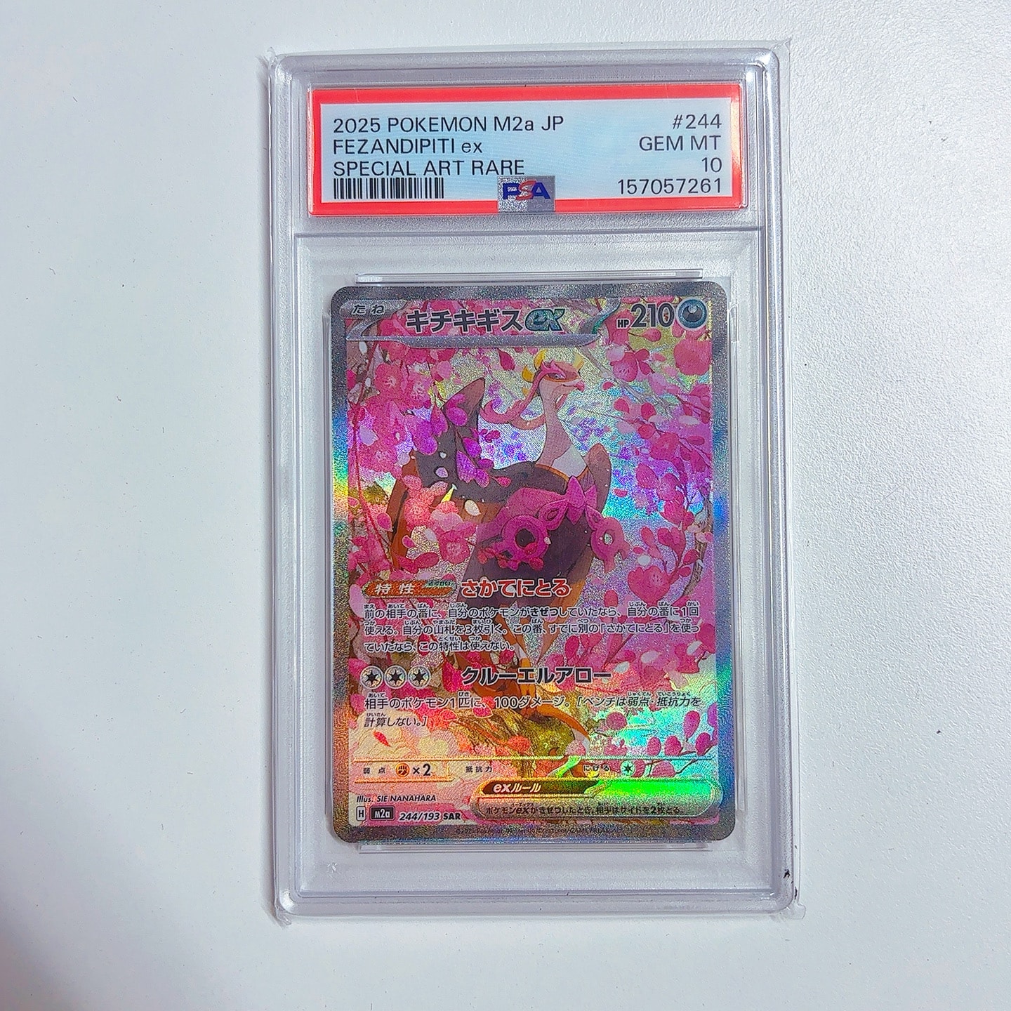 PSA10】キチキギスex SAR オドリドリex SAR （連番） PSA10
