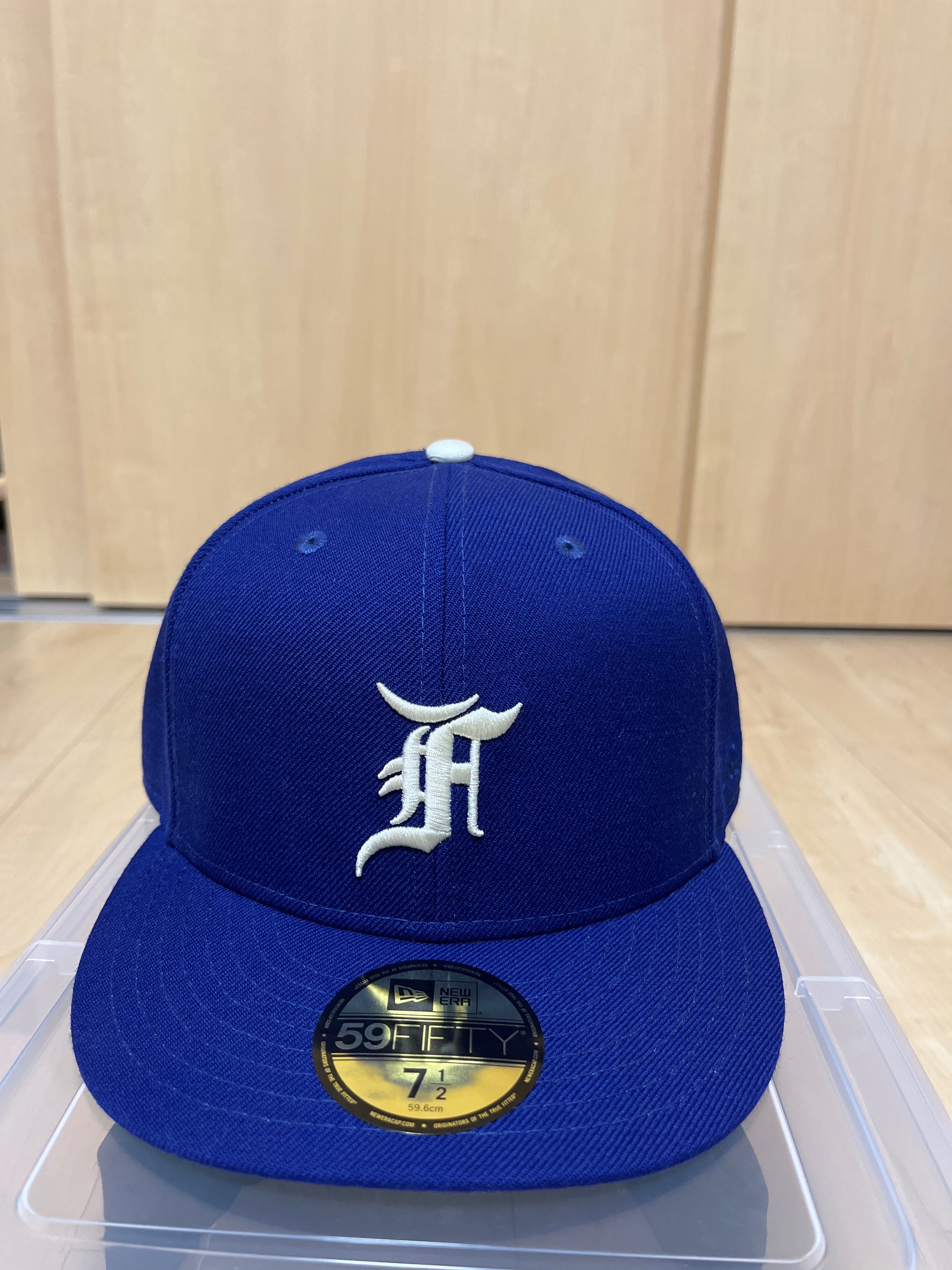 NEW ERA FEAR OF GOD ESSENTIALS 59FIFTY F LOGO STORE ONLY "Dark Royal"
