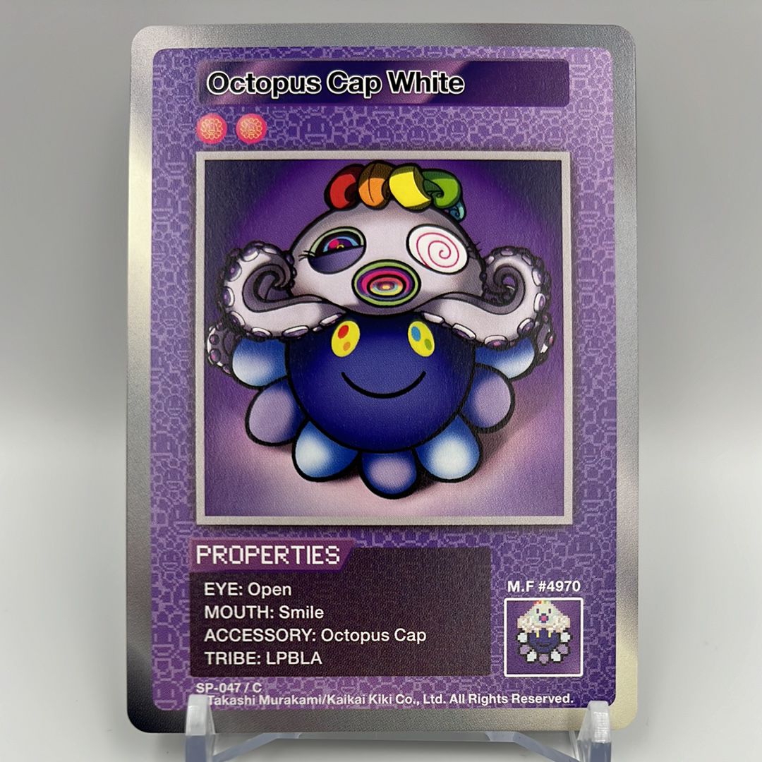 タコキャップ白 C [SP-047]【英語版】(ムラカミフラワーズ 108フラワーズ)