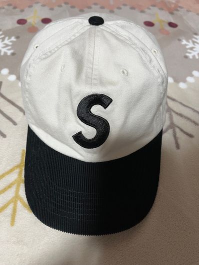 Supreme 2-Tone S Logo 6-Panel "Stone"