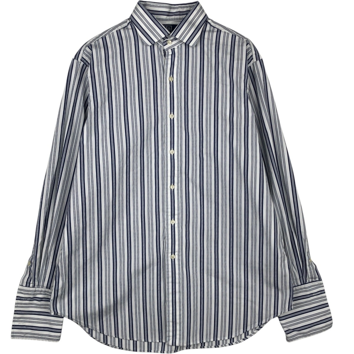 古着 ラルフローレン Ralph Lauren POLO by Ralph Lauren REGENT CLASSIC FIT 長袖 コットンシャツ メンズXL相当/eaa621242