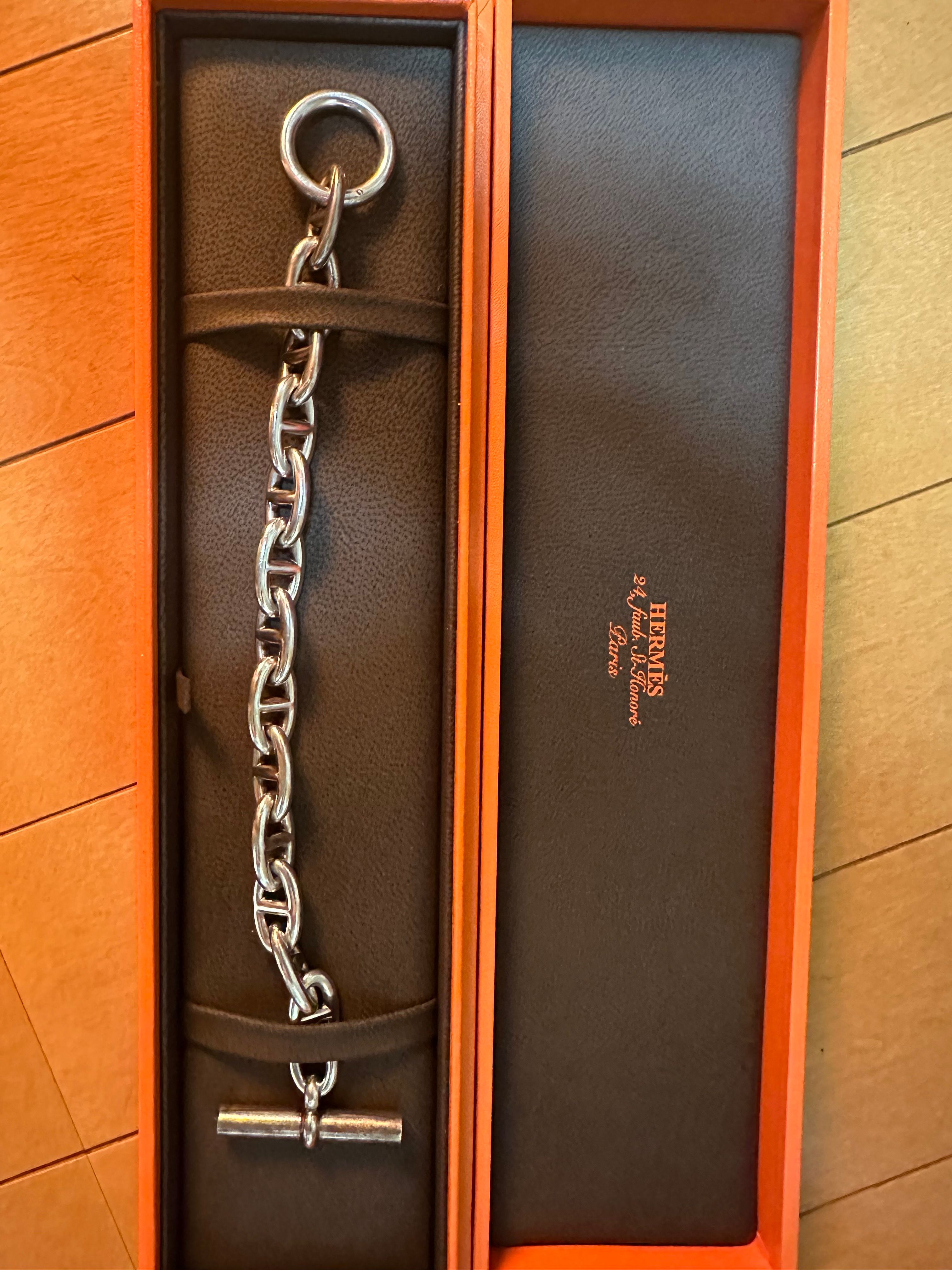 Hermes Chaine D'ancre GM Bracelet "Silver"