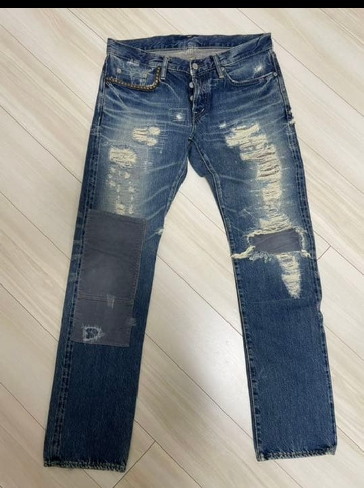 美品初版ヒステリックグラマーNOBUリメイクデニム