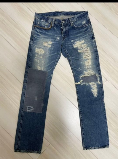 美品初版ヒステリックグラマーNOBUリメイクデニム