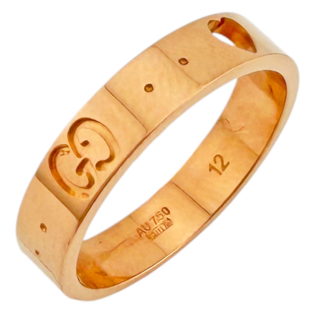 GUCCI Rose Gold Icon Ring "Pink"