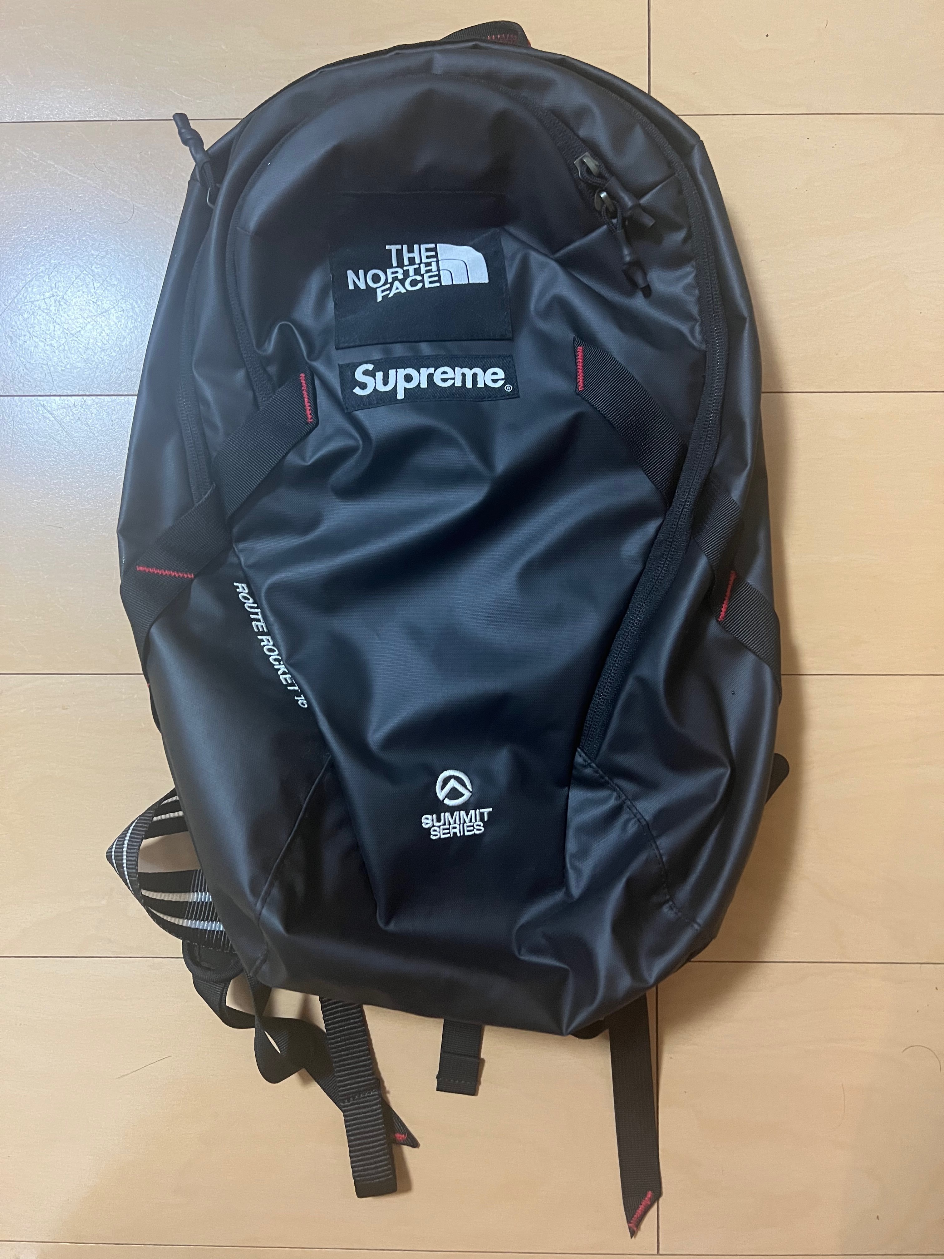 Supreme x The North Face Summit Series Outer Tape Seam Route Rocket Backpack "Black"