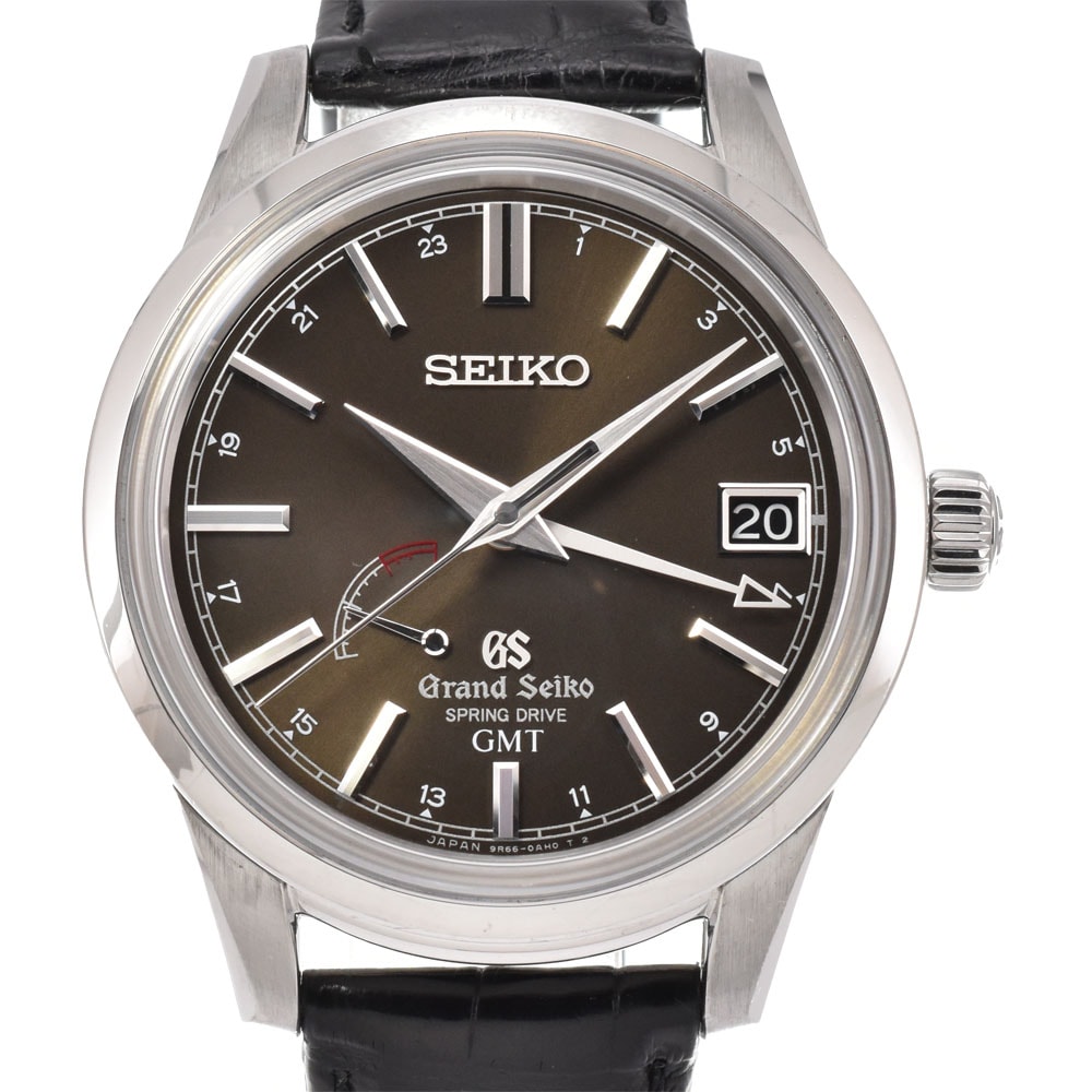 セイコー SEIKO SBGE027/9R66-0AL0 グランドセイコー GMT スプリングドライブ メンズ P#145955