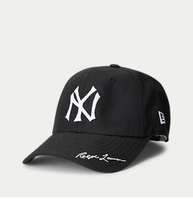 NEW ERA POLO RALPH LAUREN 49FORTY COOPERSTOWN NEW YORK YANKEES "Black"