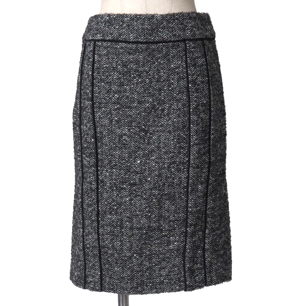 ■美品■MAX MARA マックスマーラ スカート サイズ36 アルパカ混 モヘア混 タイトスカート ブランド古着【中古】20260316/RA8362