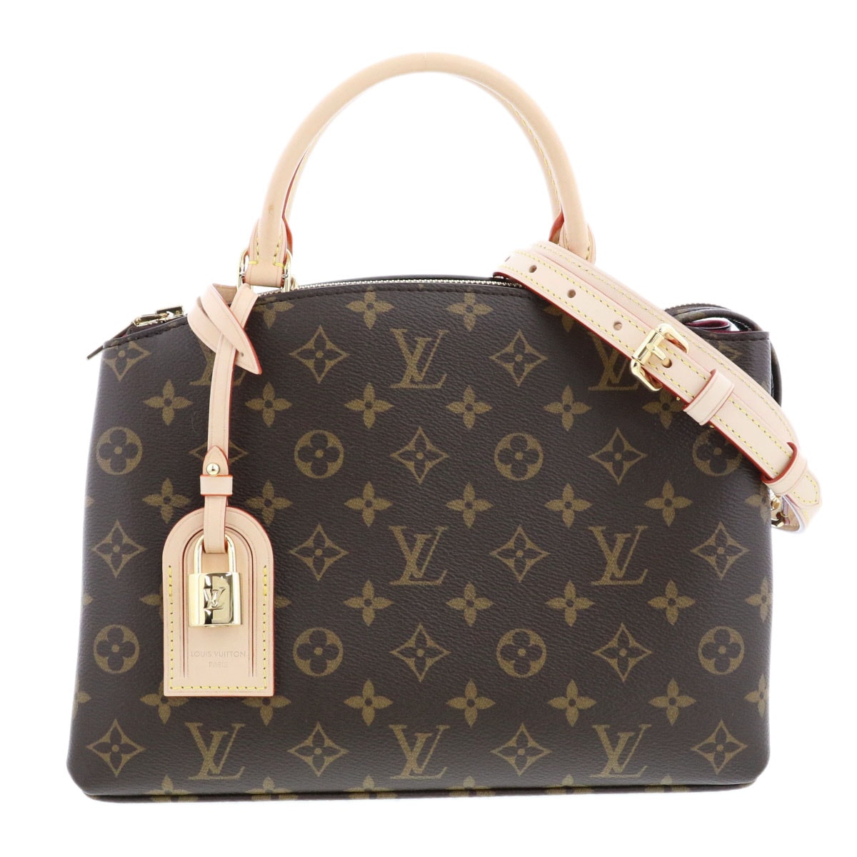 LOUIS VUITTON ルイ・ヴィトン プティ パレ PM ハンドバッグ M45900 モノグラム ブラウン  レディース【中古】